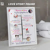 quotes love story frame