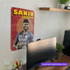 Cricket - wall posters- GR CREATIONSS-01 | Home decor | Sanju SamsonPosters