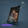 Football - wall posters- GR CREATIONSS-01 | Home decor |Lionel Messi posters