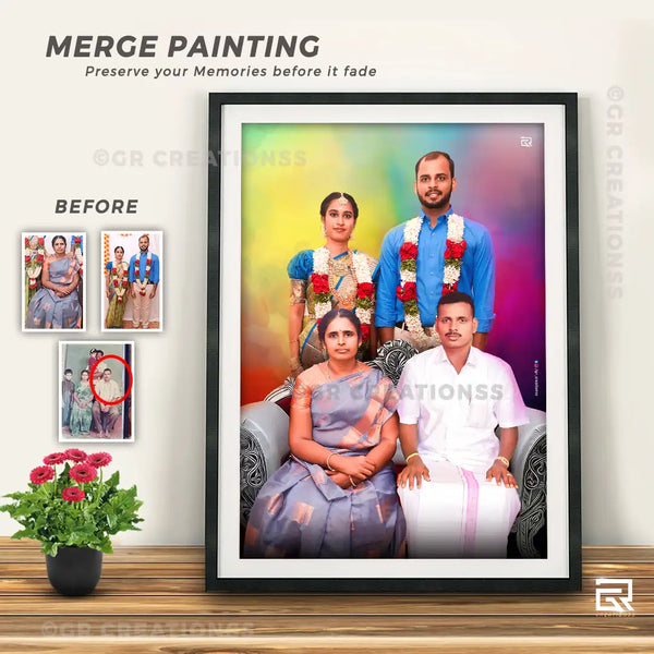 merge art digital painting