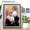 merge art digital photo frame
