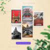 Travel - wall posters- GR CREATIONSS-Set -02 (5 pics)| Home decor | Adventure posters