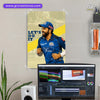Cricket - wall posters- GR CREATIONSS-08 | Home decor |Rohith Sharma posters