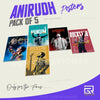 Anirudh Music Vibes Poster