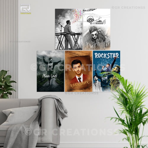 Anirudh The Rockstar Poster