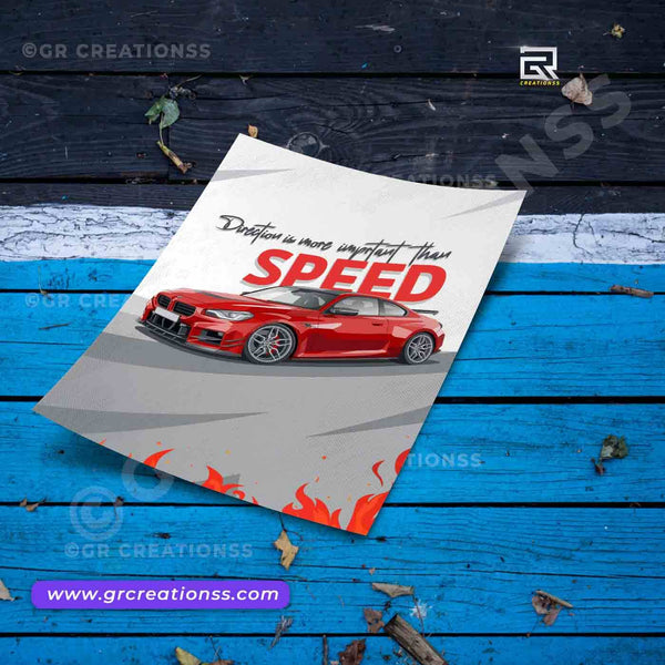 BMW M5 car wall poster-10 | Home decor | Car poster