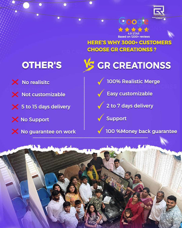 GR CREATIONSS Vs Others about work