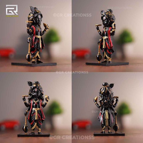Lord Krishna 3D - 4 inch height by GR CREATIONSS