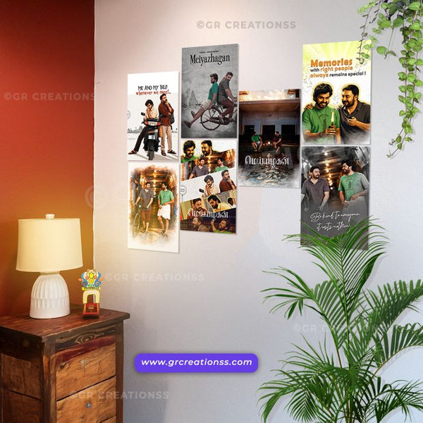 Meiyazhagan Movie Aesthetic Poster