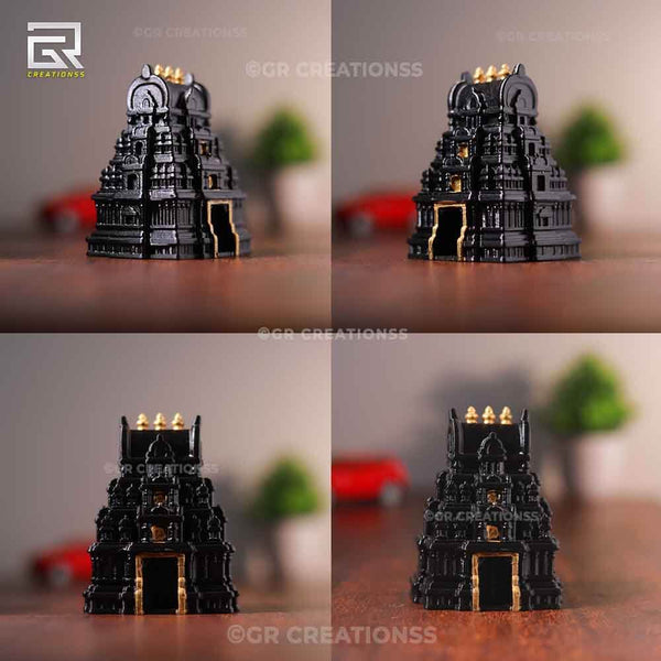Antique Temple 3D - 4 inch height by GR CREATIONSS