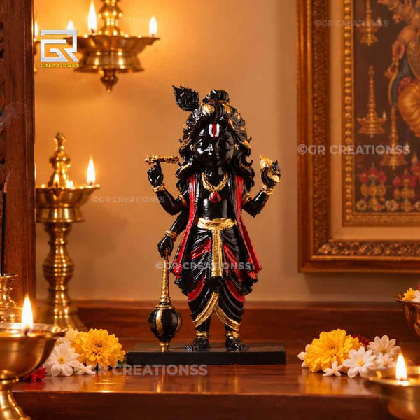 Lord Krishna 3D - 4 inch height by GR CREATIONSS