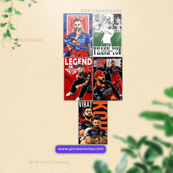 Virat Kohli Legend Wall Art