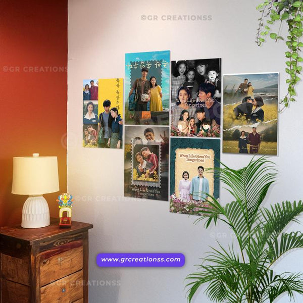 When Life Gives You Tangerines Wall Posters