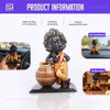 Little Krishna 3D - 4 inch height by GR CREATIONSS