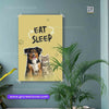 Pet wall posters -05 | Home decor | Dog / cat wall poster design Online
