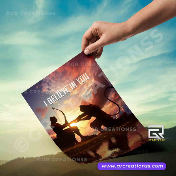 Hanuman wall posters-06 | wall decor | Hindu godwall posters