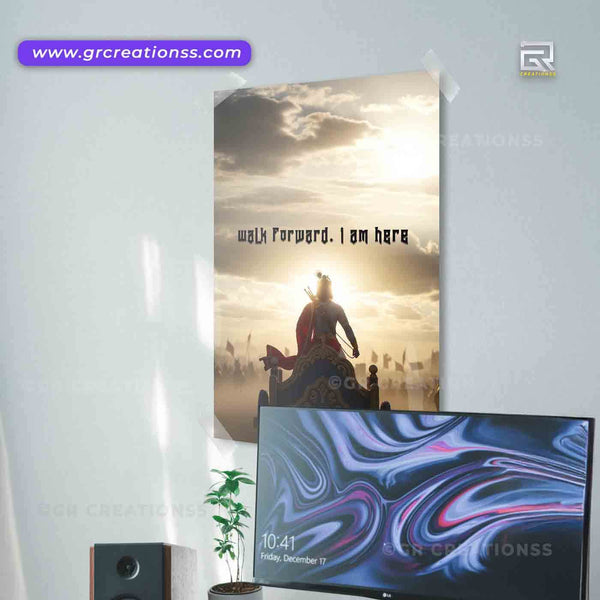 Lord krishna wall posters-05 | wall decor | Hindu god wall posters online