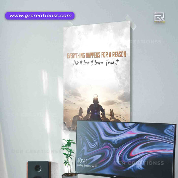 Lord krishna wall posters-09 | wall decor | Hindu god wall posters online