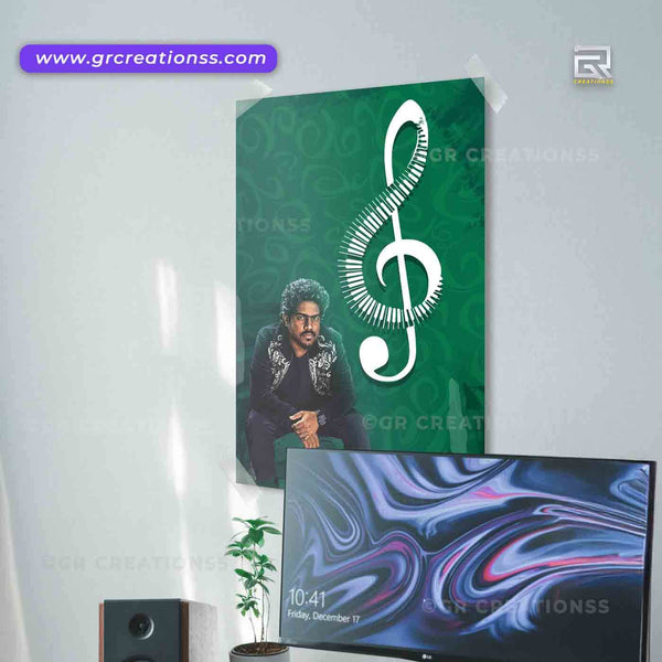 Yuvan shankar raja wall posters-07 |Home decor | Kollywood music Director posters