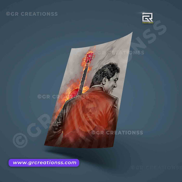 Yuvan shankar raja wall posters-10 |Home decor | Kollywood music Director posters
