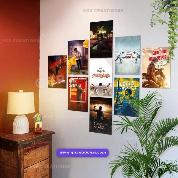 Thalapathy vijay posters | Set 01 -9pics