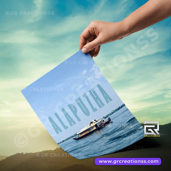 Kerala- wall posters-GR CREATIONSS-05 | Home decor | Kerala Tourist Posters