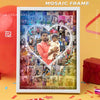 Mosaic photo frame