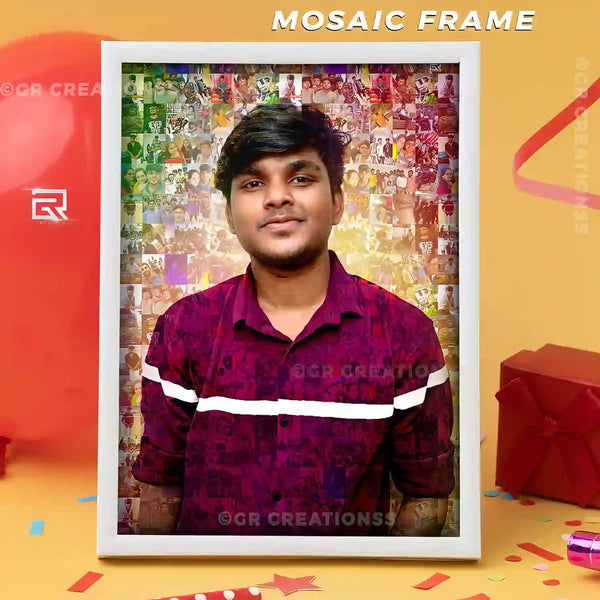 photo collage mosaic frame