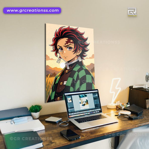 Demon Slayer - wall posters-GR CREATIONSS-01| Home decor | Anime posters