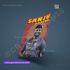 Cricket - wall posters- GR CREATIONSS-01 | Home decor | Sanju SamsonPosters