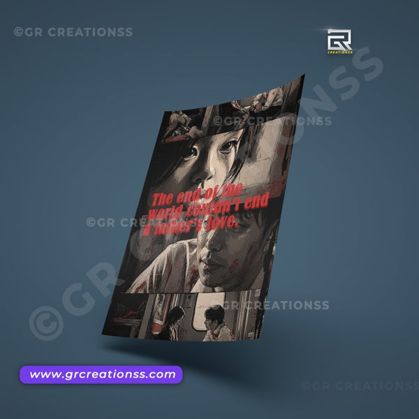 Train To Busan - wall posters-GR CREATIONSS-01 | Home decor | Korean Series Posters