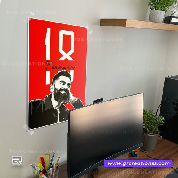 Virat Kohli - wall posters- GR CREATIONSS-01 | Home decor |Goat -18 - Cricketposters