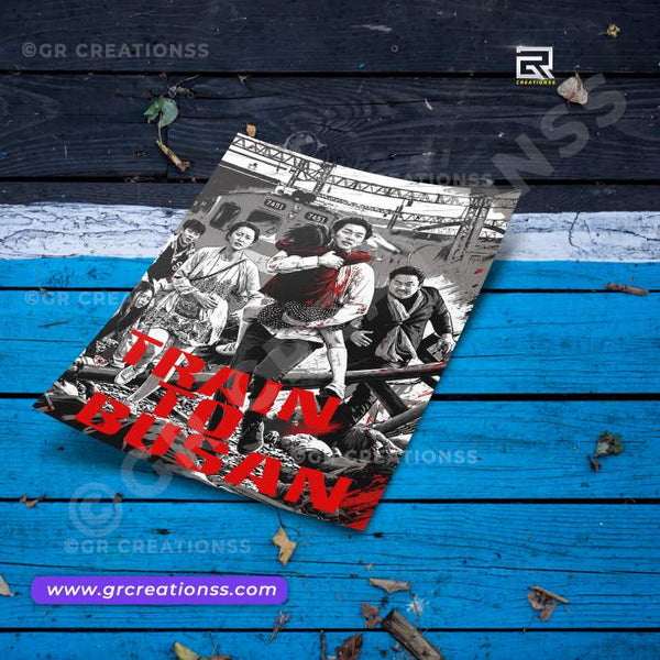 Train To Busan - wall posters-GR CREATIONSS-02 | Home decor | Korean Series Posters