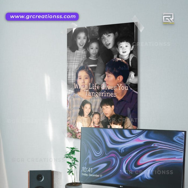 When Life Gives You Tangerines - wall posters-GR CREATIONSS-01 | Home decor | Korean Series Posters