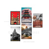 Travel - wall posters- GR CREATIONSS-Set -02 (5 pics)| Home decor | Adventure posters