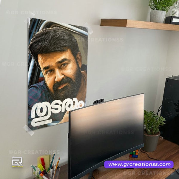 Mohanlal wall posters-GR CREATIONSS-01 | Home decor | Malloywood posters