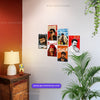 Mohanlal - Aesthetic - wall posters- GR CREATIONSS-Set -02 (6 pics)| Home decor |Lalettan posters