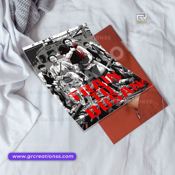 Train To Busan - wall posters-GR CREATIONSS-02 | Home decor | Korean Series Posters