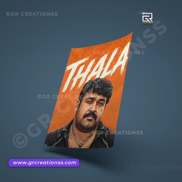 Mohanlal wall posters-GR CREATIONSS-06 | Home decor | Mollywood posters