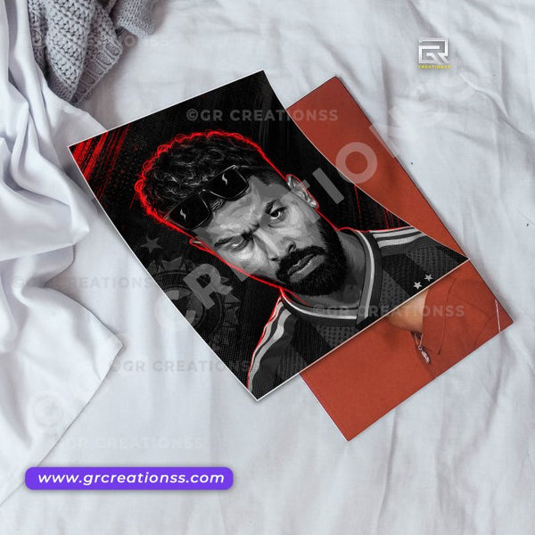 Hardik Pandya - wall posters- GR CREATIONSS-04 | Home decor |Hitter - Cricketposters