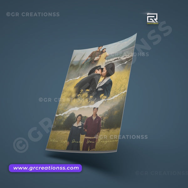 When Life Gives You Tangerines - wall posters-GR CREATIONSS-03 | Home decor | Korean Series Posters
