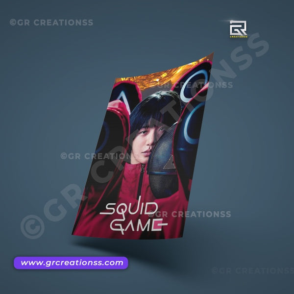 Squid Game- wall posters-GR CREATIONSS-01 | Home decor | Korean Series Posters