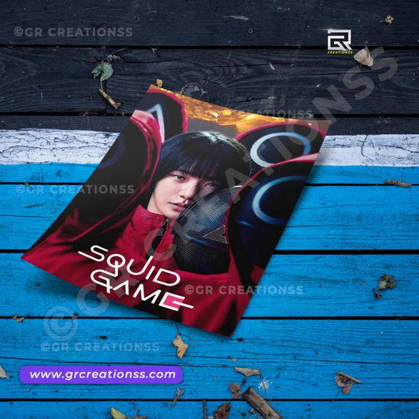 Squid Game- wall posters-GR CREATIONSS-01 | Home decor | Korean Series Posters