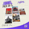 Travel - wall posters- GR CREATIONSS-Set -02 (5 pics)| Home decor | Adventure posters