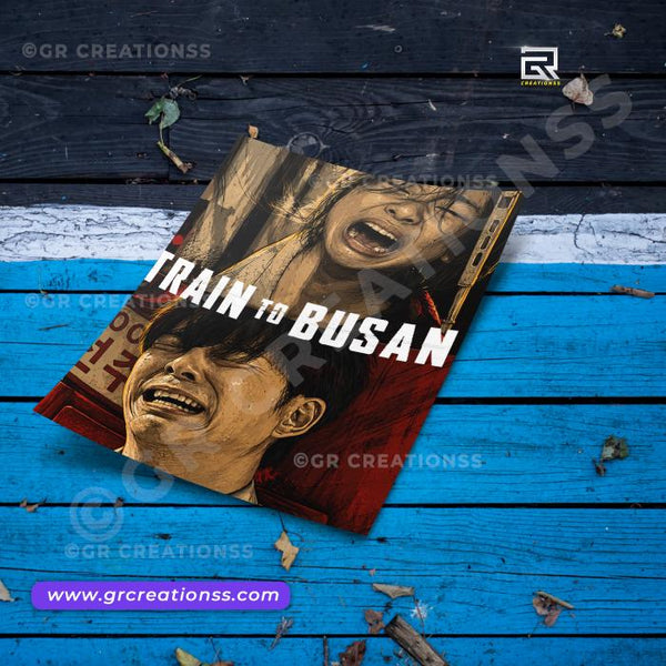 Train To Busan - wall posters-GR CREATIONSS-03 | Home decor | Korean Series Posters