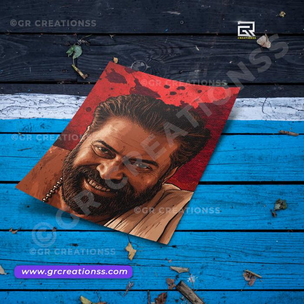 Mammootty wall posters-GR CREATIONSS-03 | Home decor | Malayalam movie posters