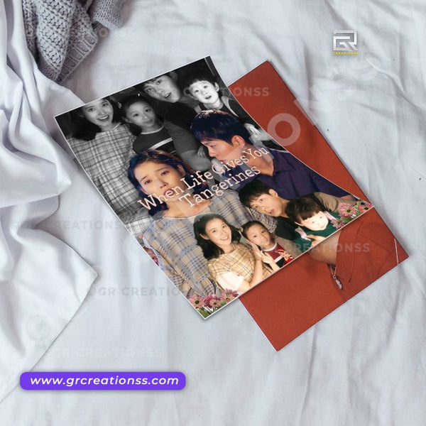 When Life Gives You Tangerines - wall posters-GR CREATIONSS-01 | Home decor | Korean Series Posters