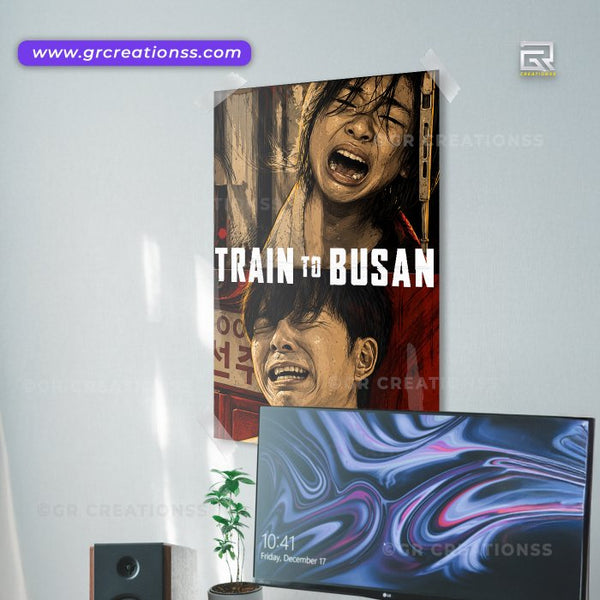 Train To Busan - wall posters-GR CREATIONSS-03 | Home decor | Korean Series Posters