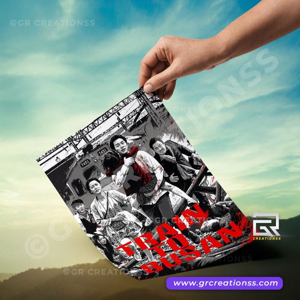 Train To Busan - wall posters-GR CREATIONSS-02 | Home decor | Korean Series Posters