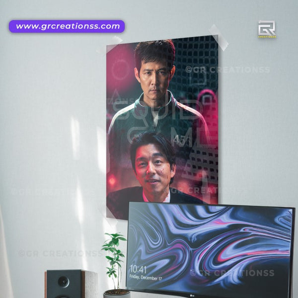 Squid Game- wall posters-GR CREATIONSS-04 | Home decor | Korean Series Posters